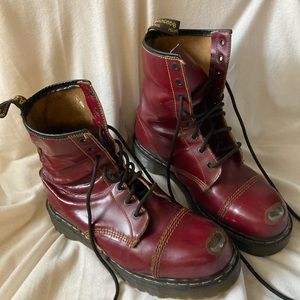 Doc Martens “Cherry” 8 hole size 12 Men